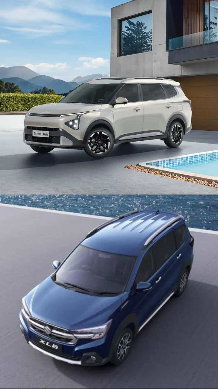 2025 kia carens clavis vs maruti suzuki xl6 7 seater cars mpv