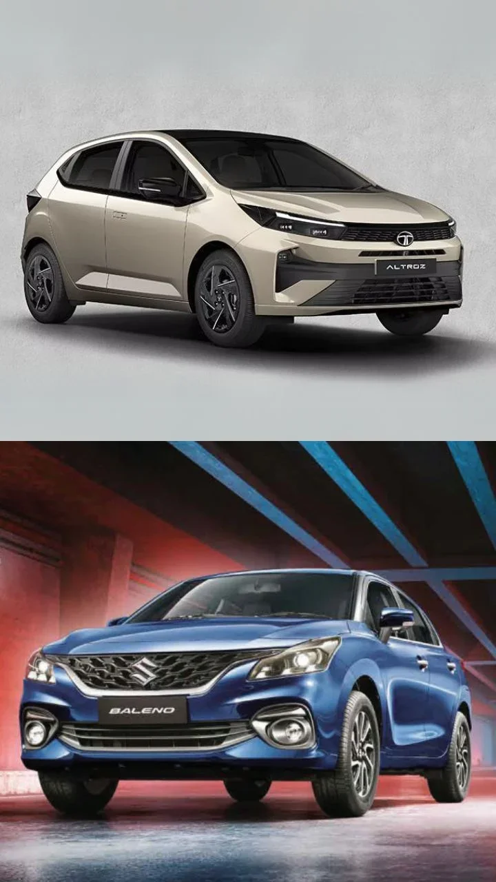2025 tata altroz facelift vs maruti suzuki baleno features