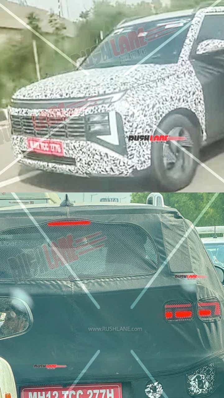 Next-gen Hyundai Venue spotted