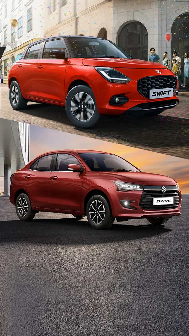 2025 Maruti Suzuki Dzire Vs Maruti Swift mileage comparison