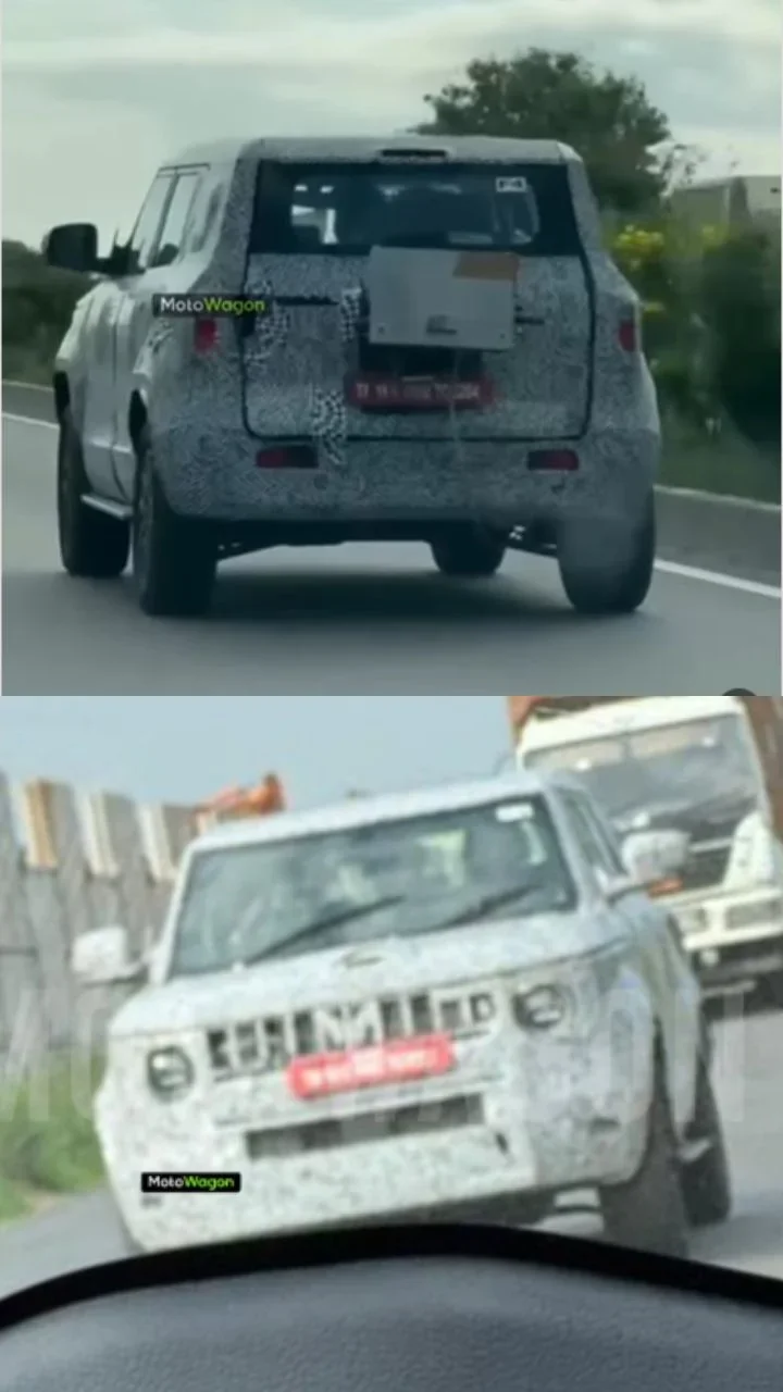 new mahindra suv spied images xuv500 motowagon
