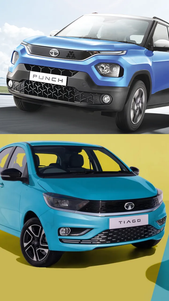 2025 Tata Tiago vs Tata Punch mileage comparison