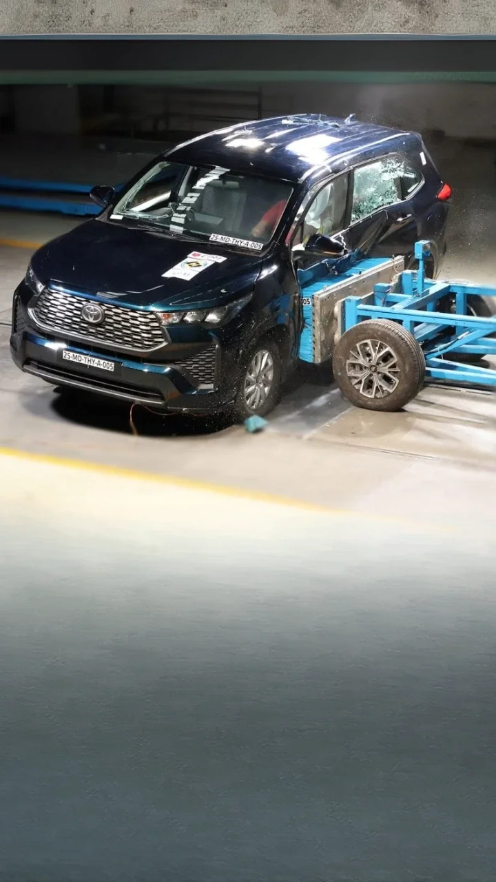 Toyota Hycross safety rating by Bharat NCAP