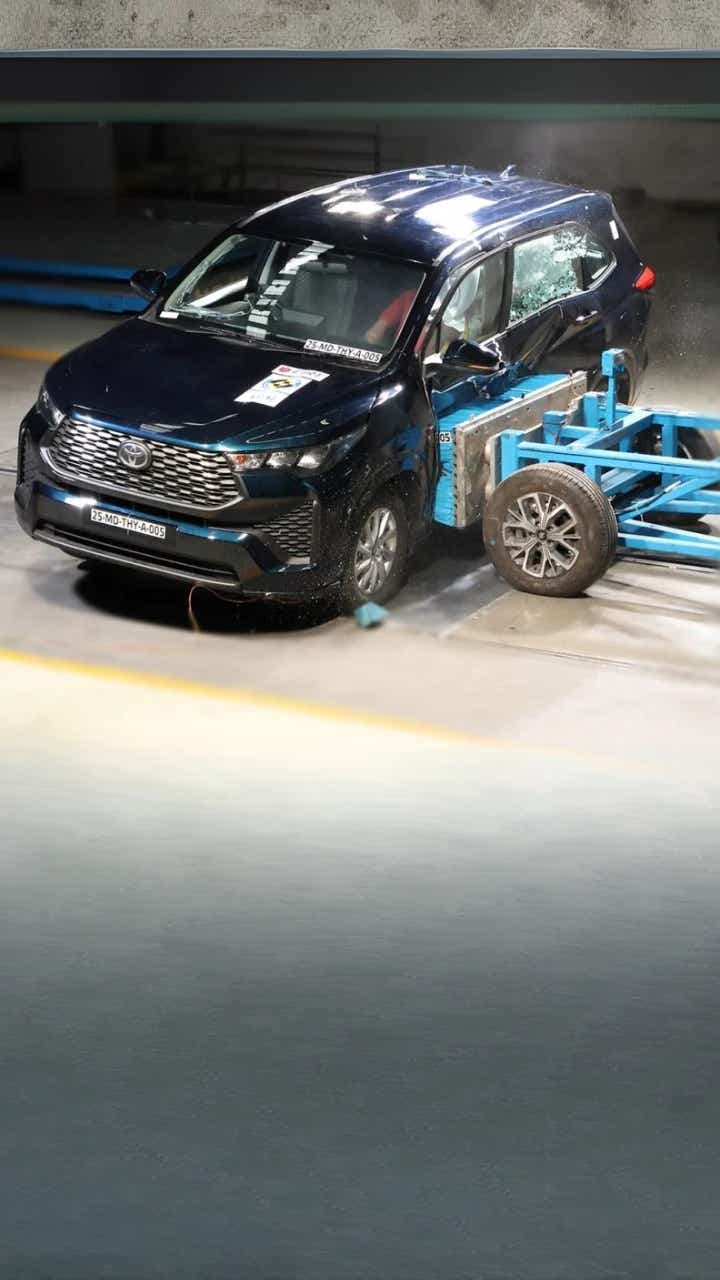 Toyota Hycross safety rating by Bharat NCAP