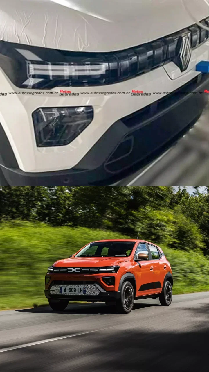 2025 Renault Kwid EV spotted in Brazil