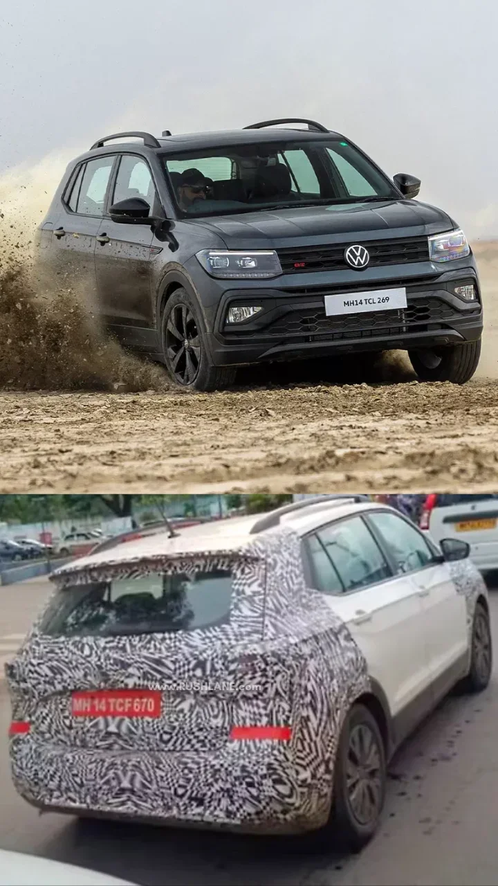 2025 Volkswagen Taigun facelift spotted