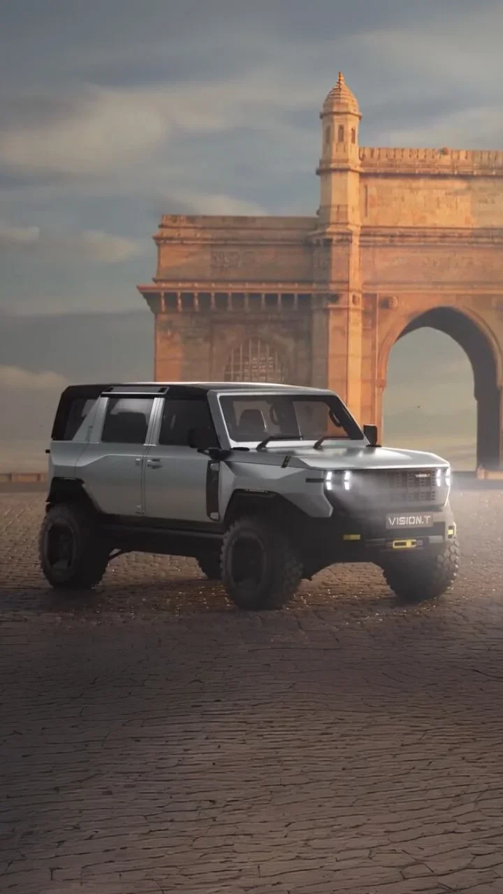 mahindra vision t front