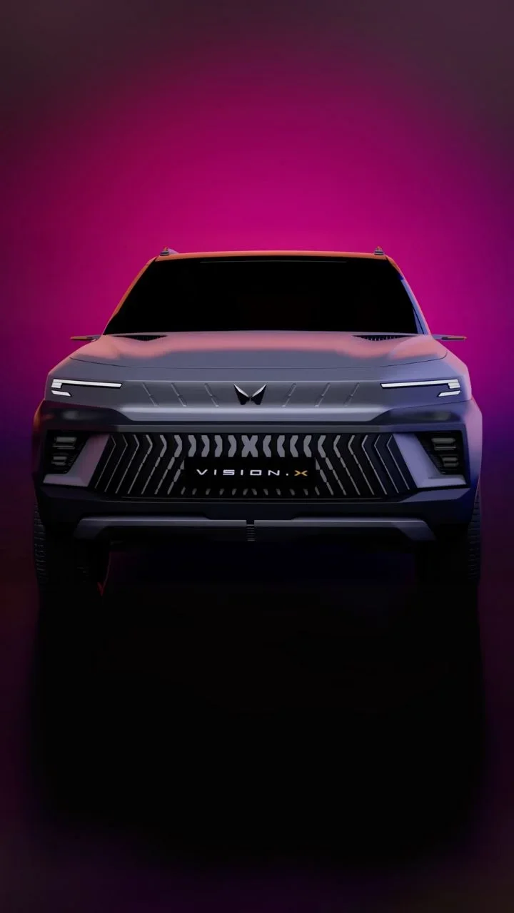 mahindra vision x concept front