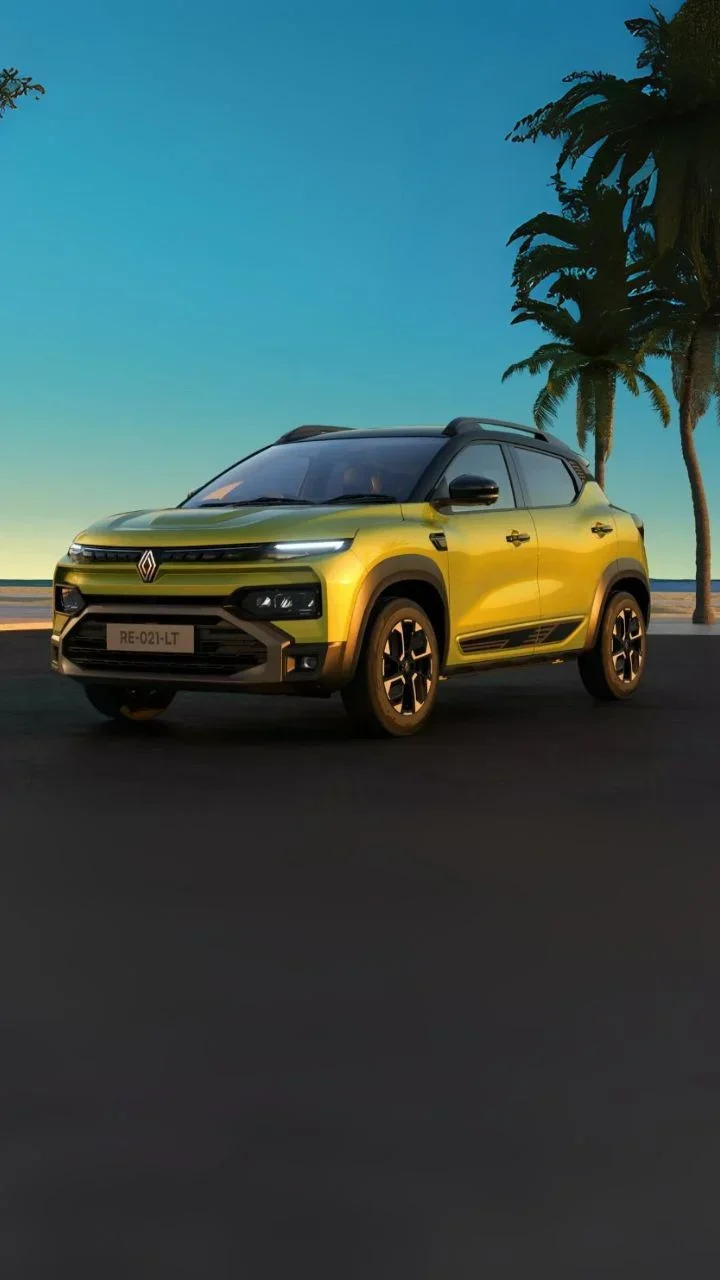 2025 renault kiger facelift front three quarters