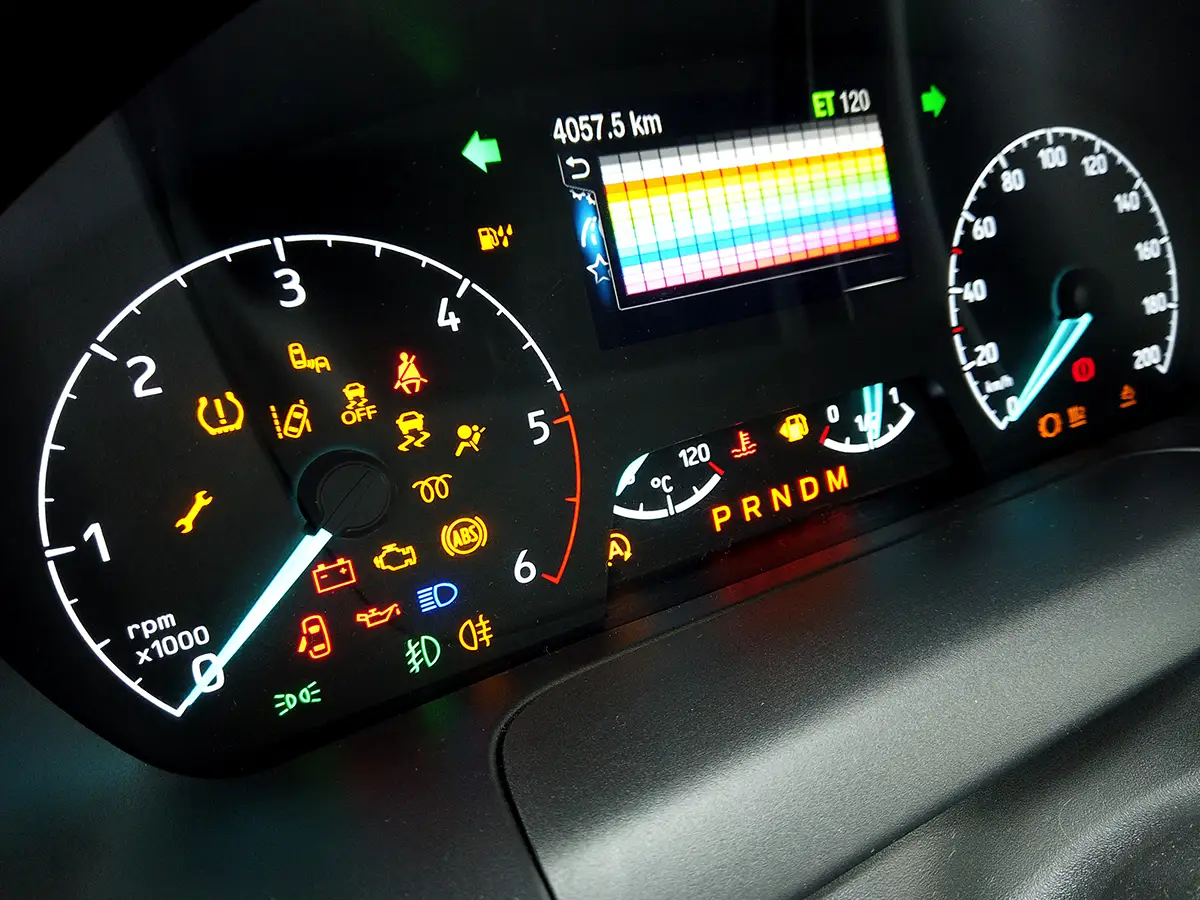 Check The Dashboard Instrument Cluster