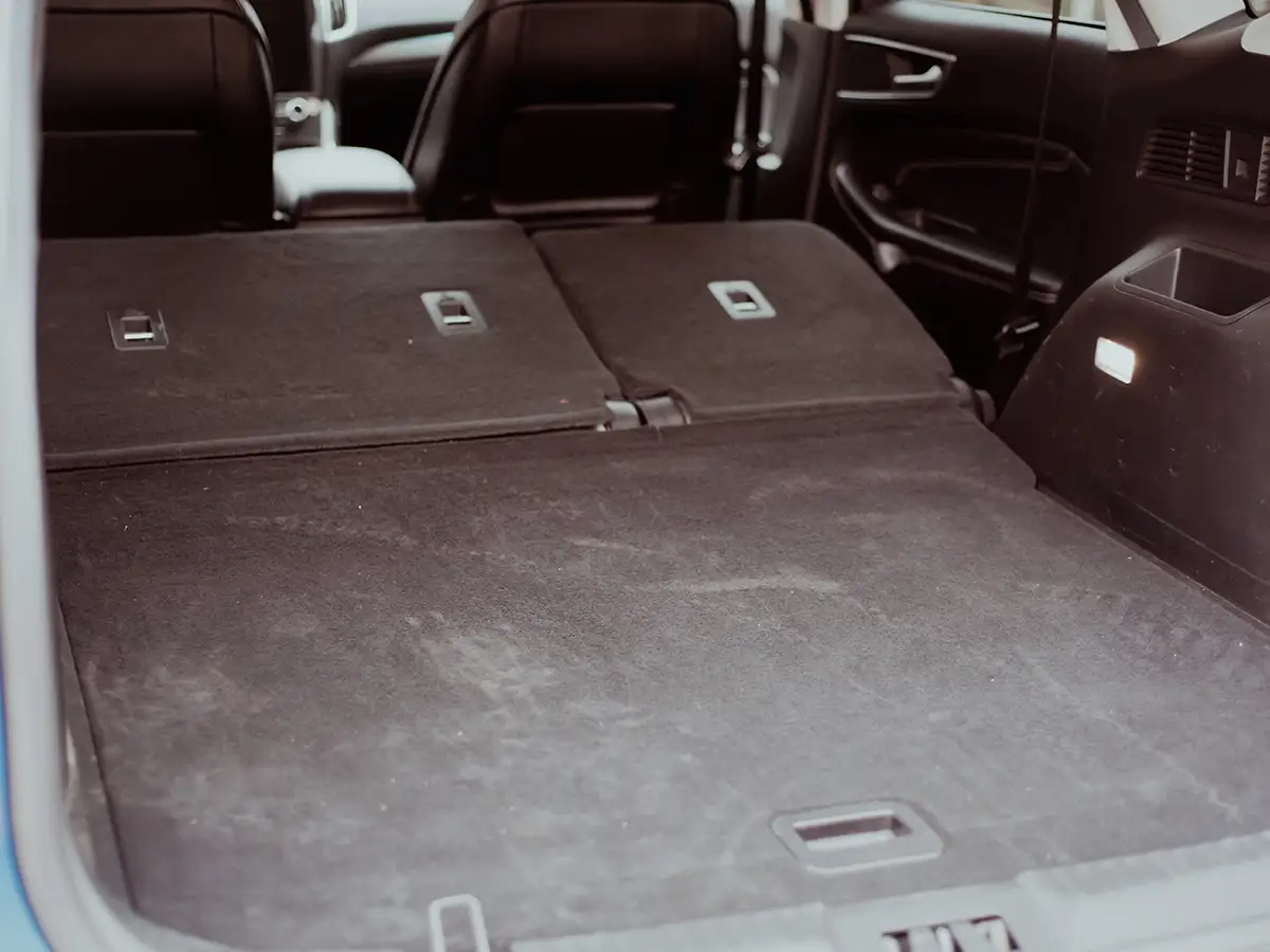 SUV Second-Row Seat Folding