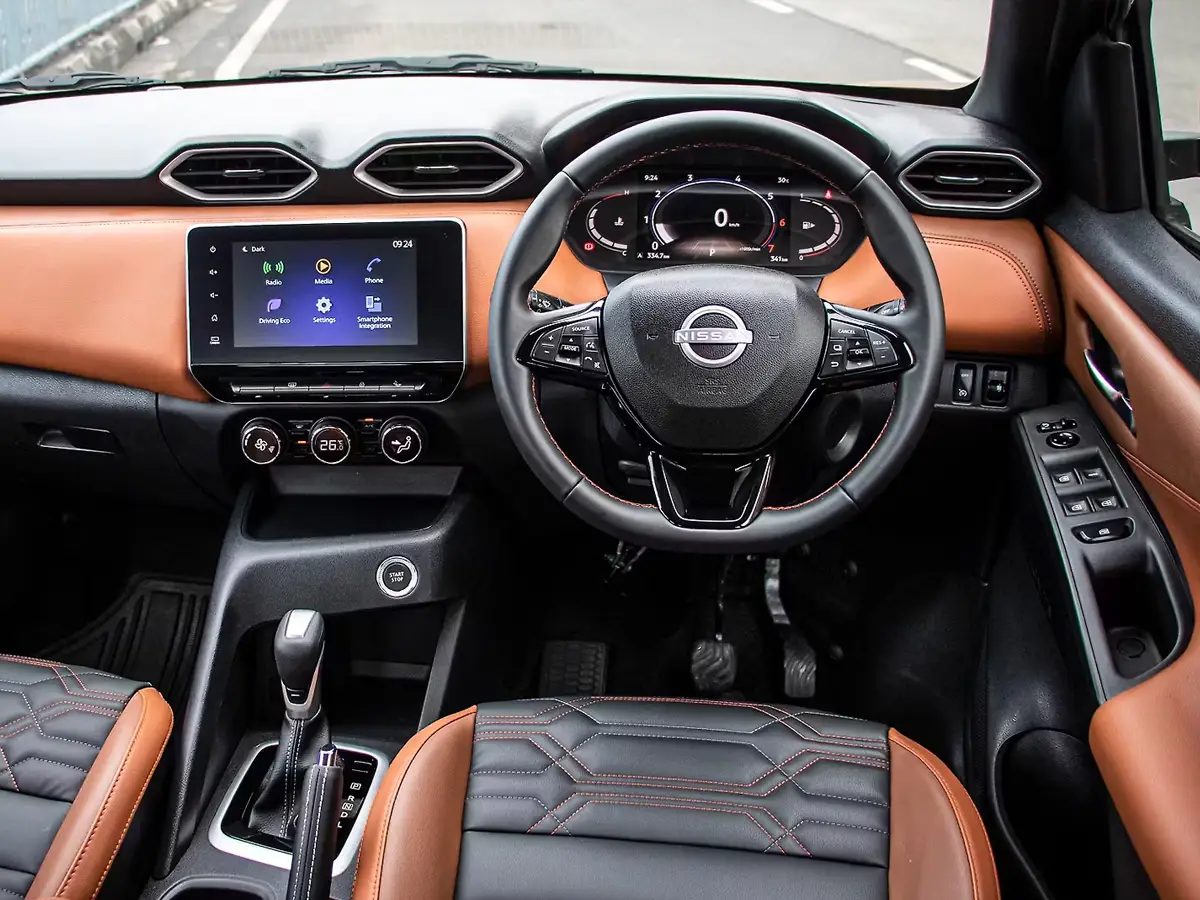 nisssan magnite interior