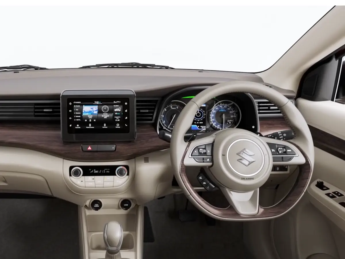 ertiga intrerior family car