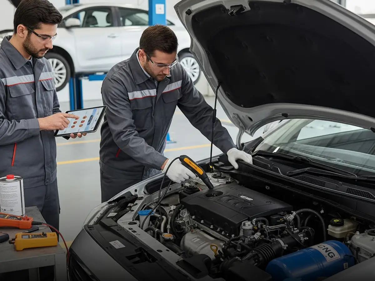 PDI for CNG Cars