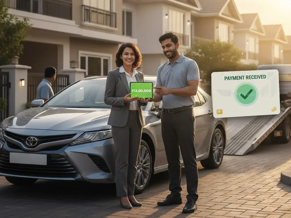 Money in Your Account Before Your Car Leaves the Doorstep.