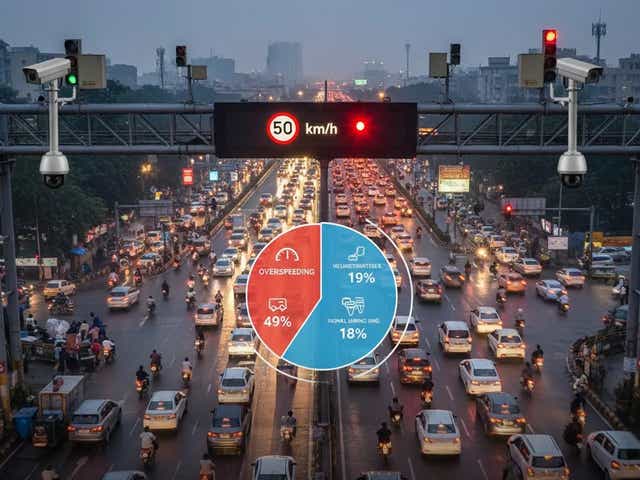 The Cost of Recklessness- Yearly Fine Burden by Violation Type (Speeding, Signal Jumping, etc.)