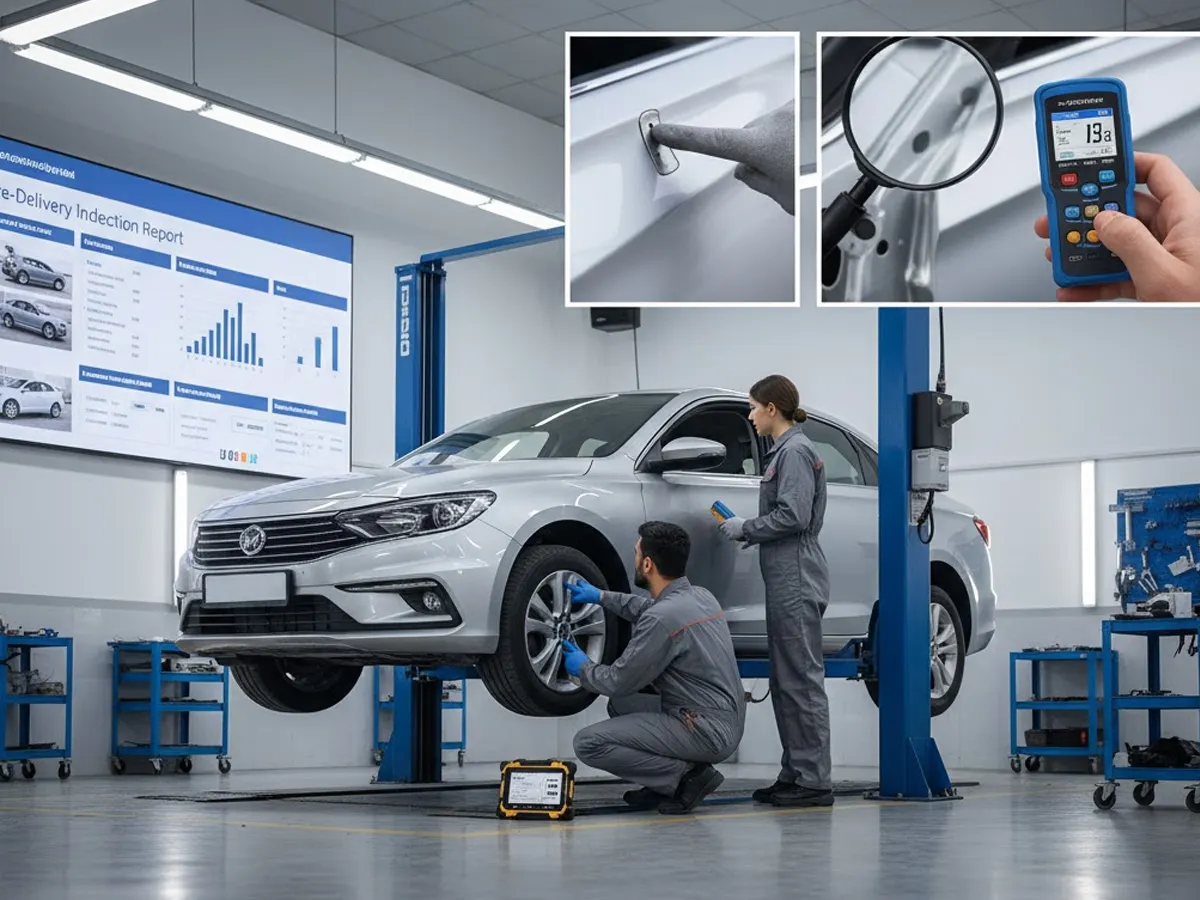 Used Car PDI: How to Detect Accidental Repainting and Chassis Damage Before You Buy