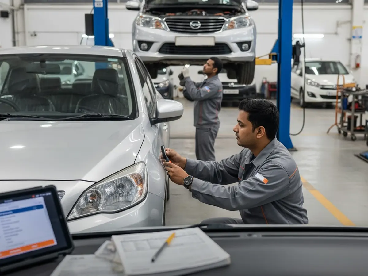 How to Verify Accident Repairs During a Used Car PDI