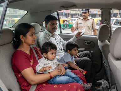 Seatbelt Challans for Rear Passengers