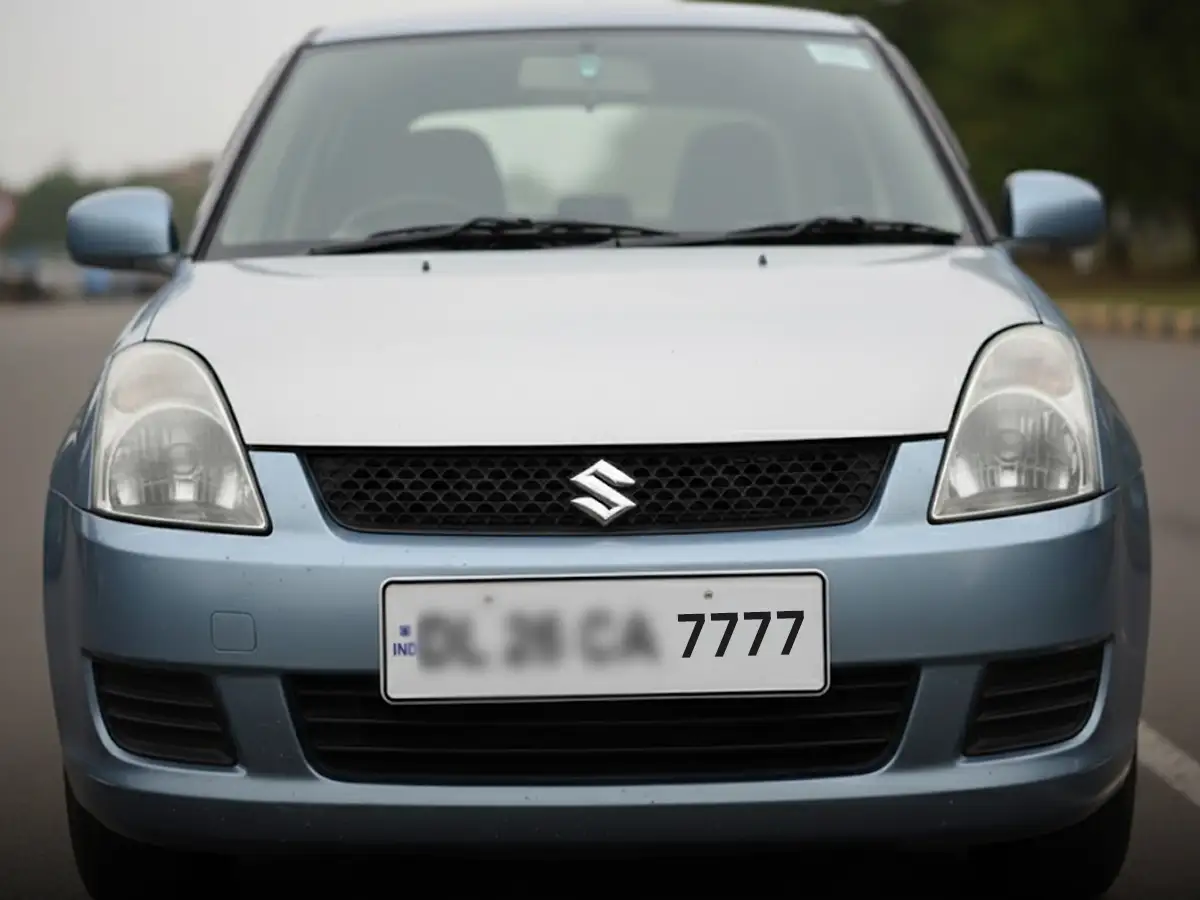 7777 Number Plate Price in India