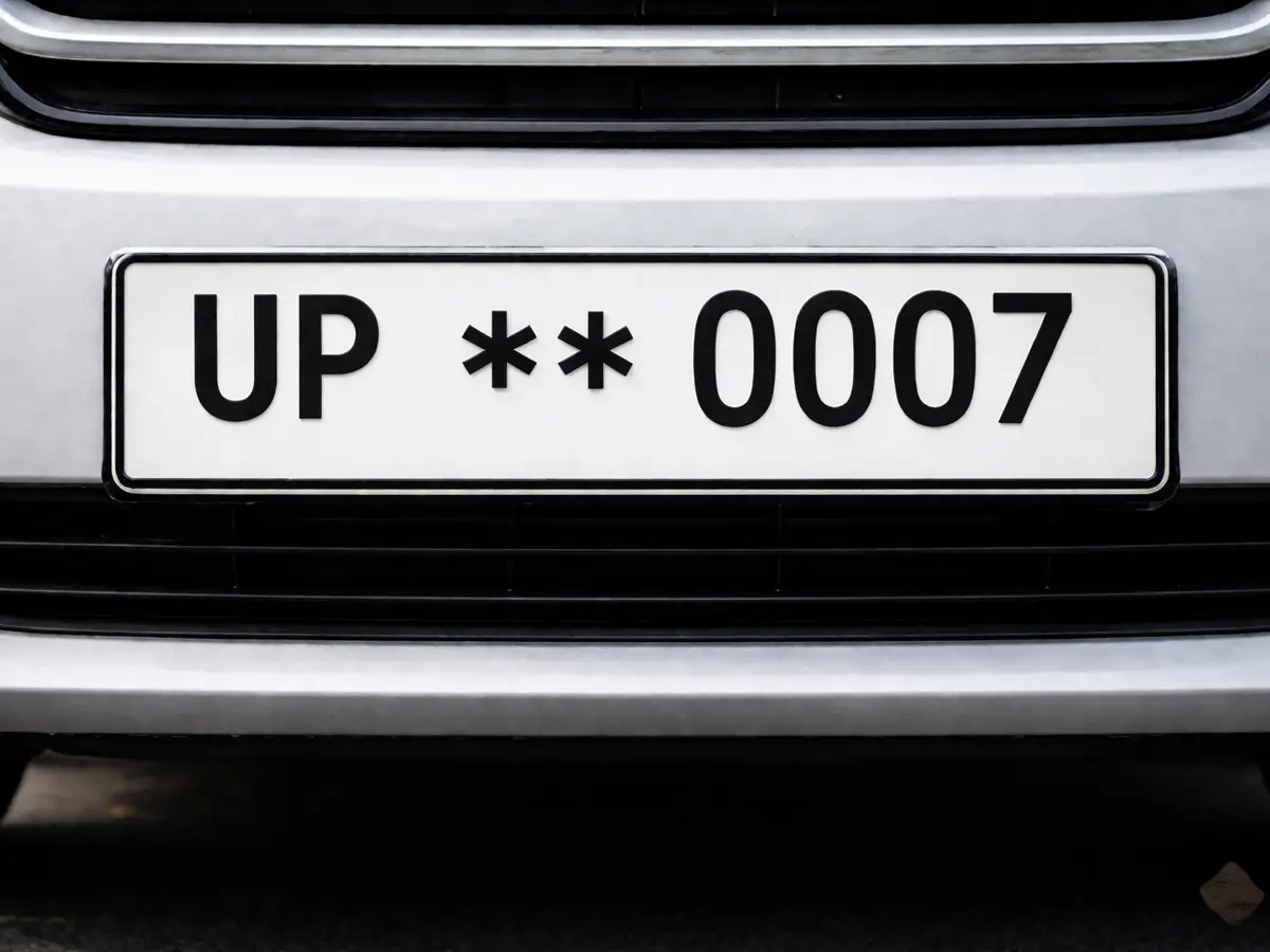 0007 Number Plate Price in Uttar Pradesh