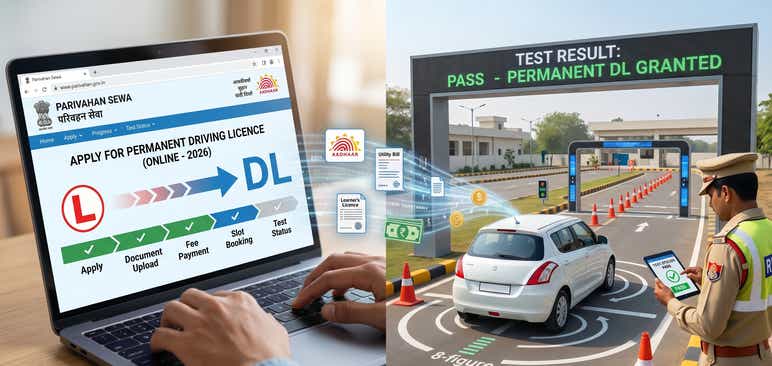 How to Apply for a Driving Licence Online in India (2026)