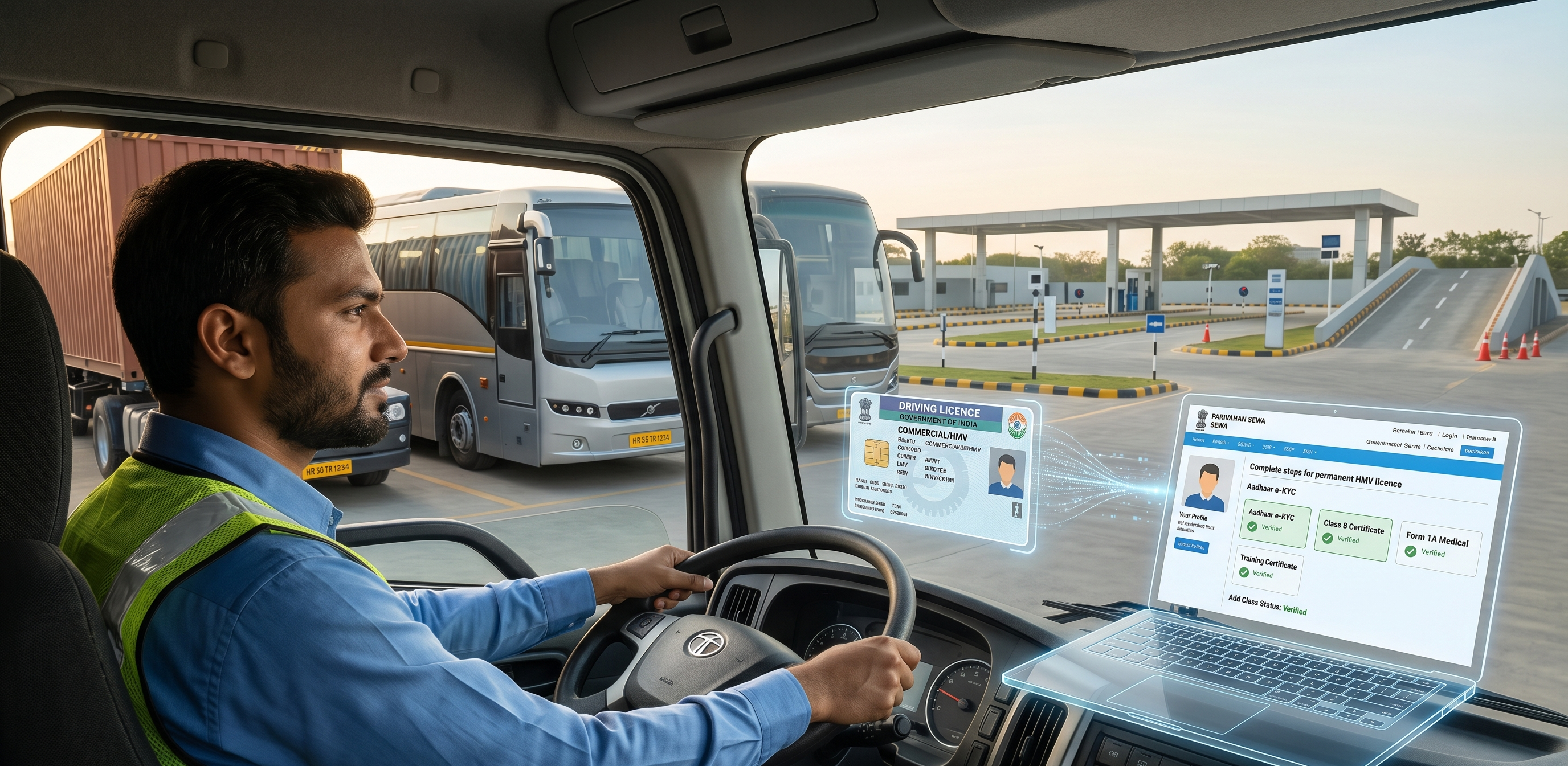 How to Apply for a Heavy Vehicle or Commercial Driving Licence in India: Complete Guide