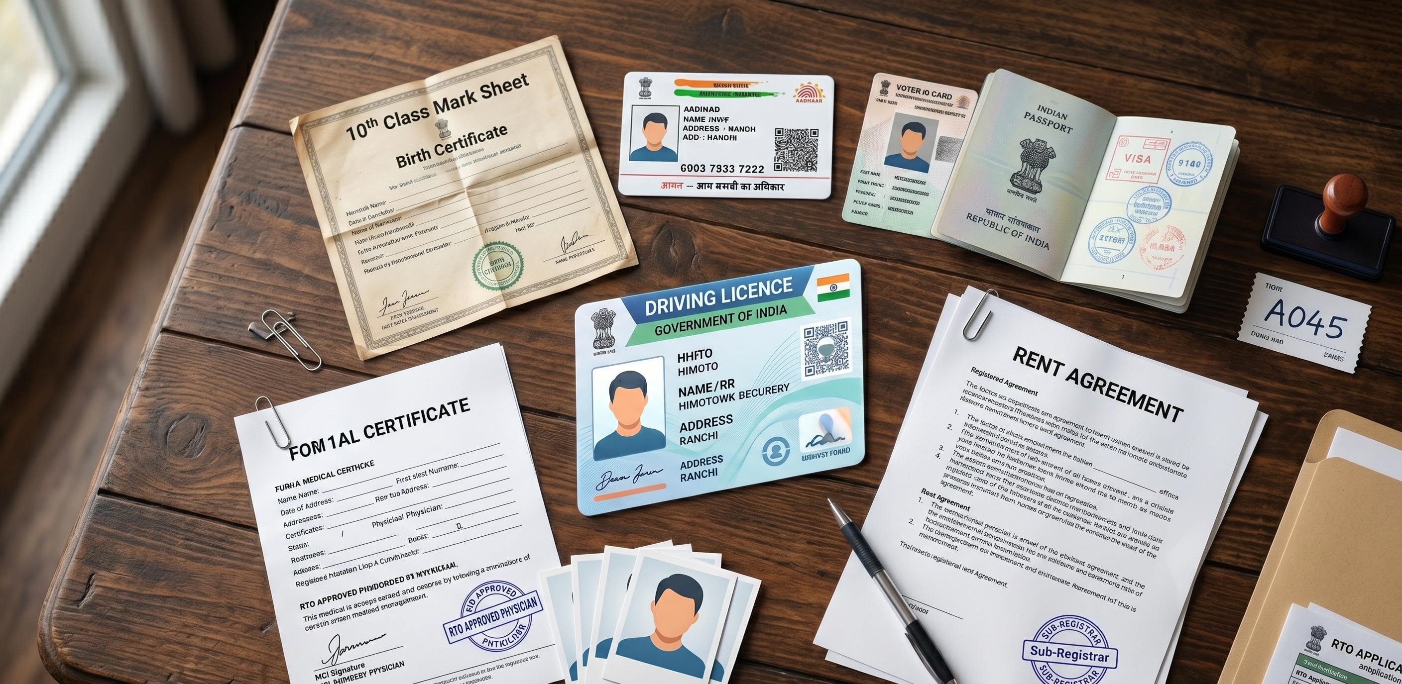 Documents Required for DL Application