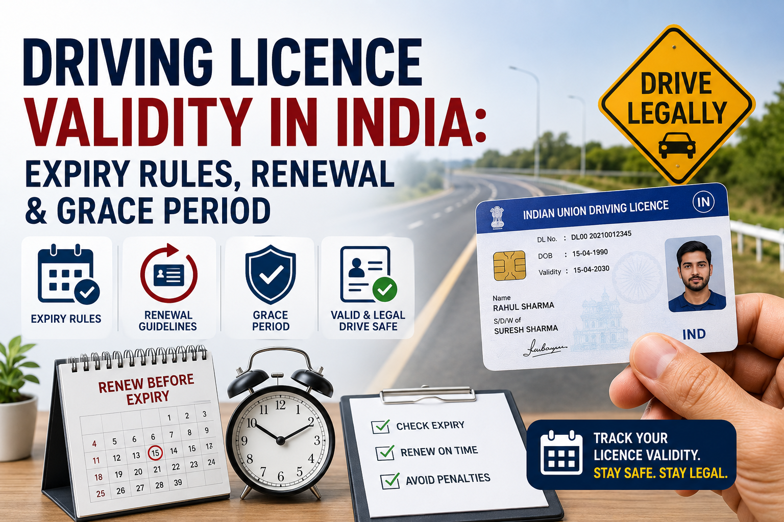 Driving Licence Validity in India