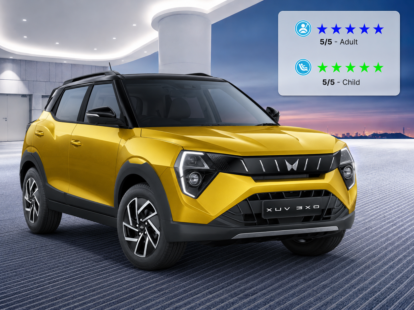XUV 3XO Safety Rating