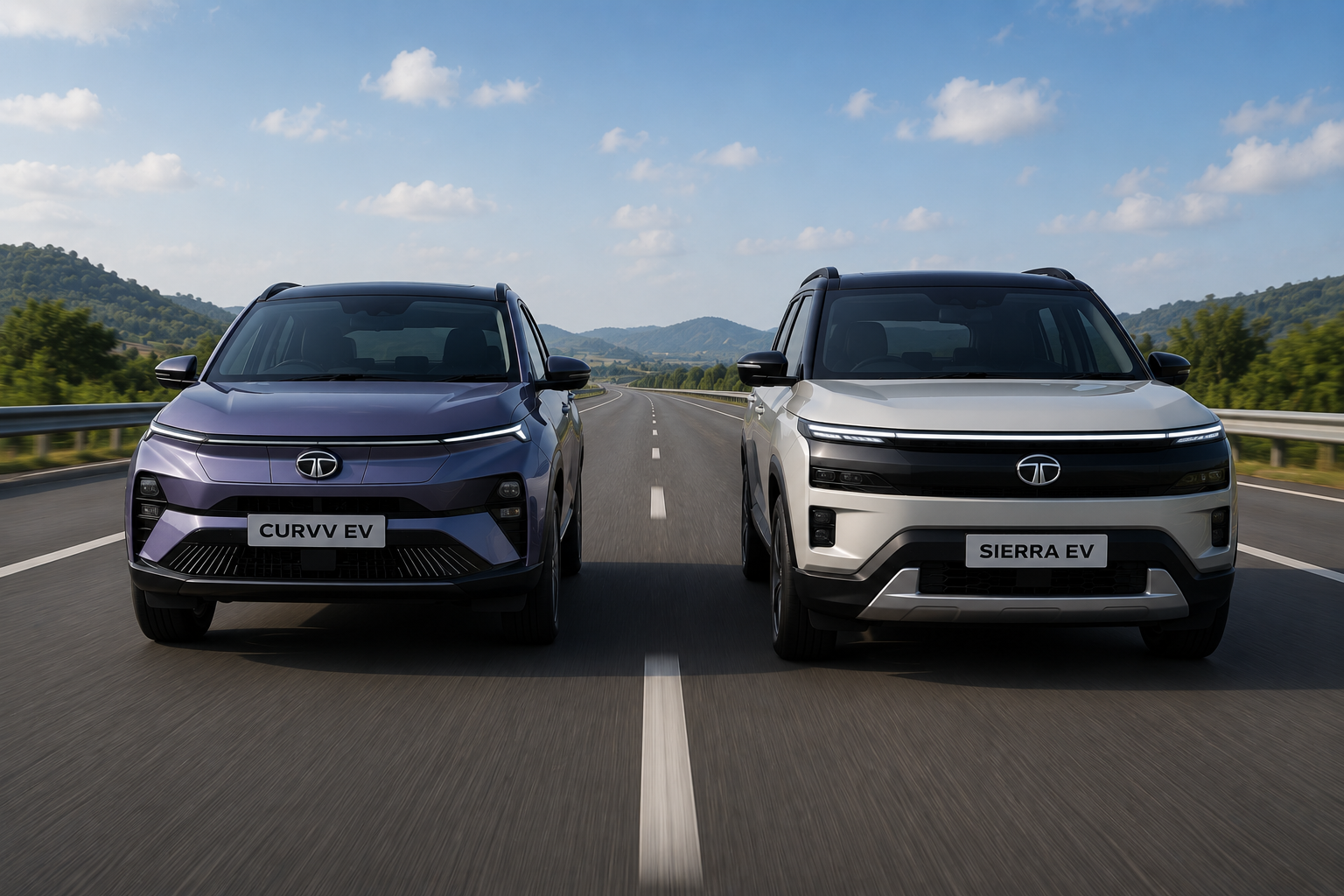 Tata Sierra EV vs Curvv EV