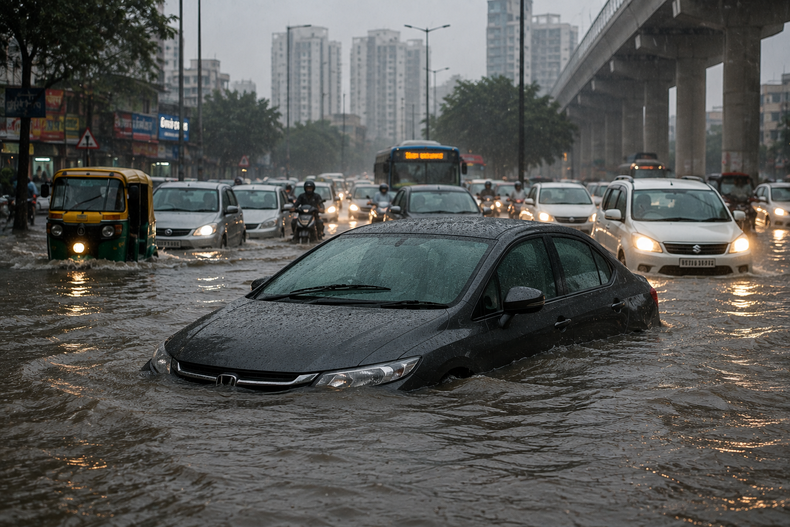 Car Stuck in Floodwater? Here's What Actually Gets Damaged and What to Do Next