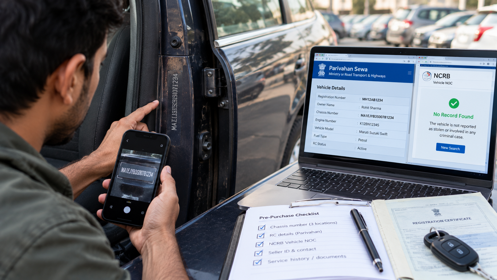 How to Check If a Used Car Is Stolen