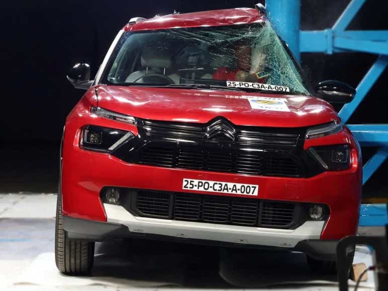 citroen aircross safety rating pole bncap
