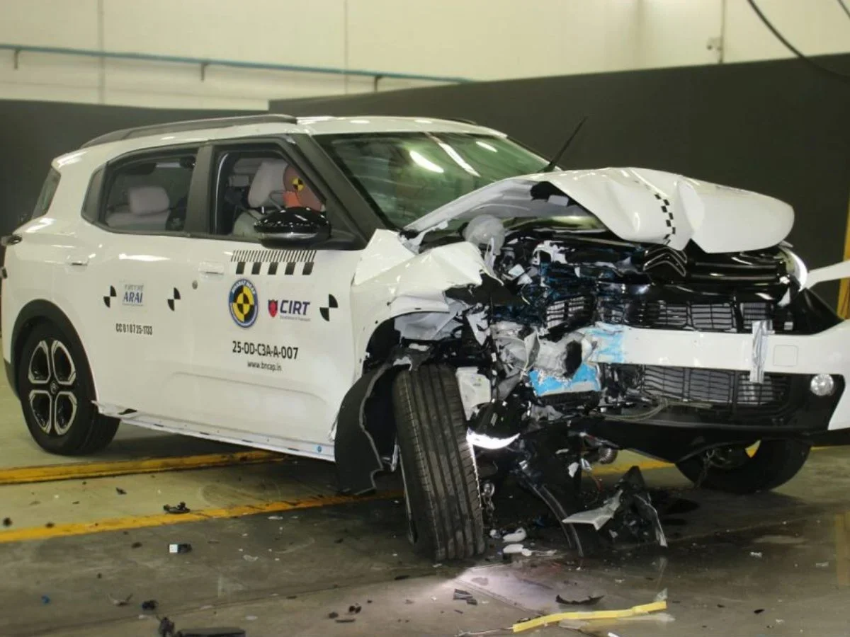 citroen aircross safety rating crash test bncap