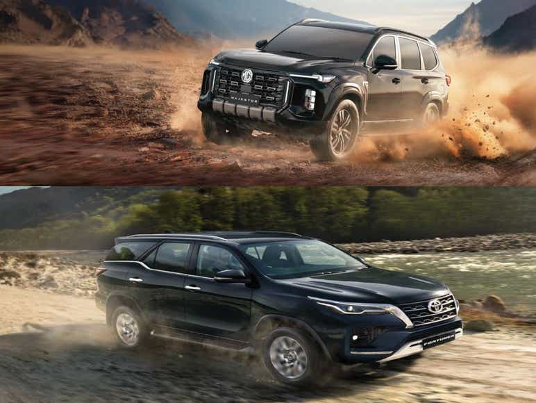 MG Majestor vs Toyota Fortuner