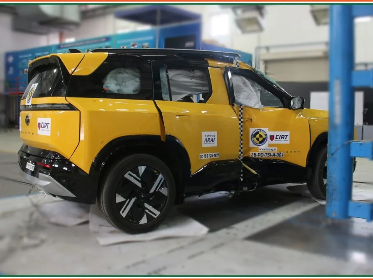 Tata Sierra crash test