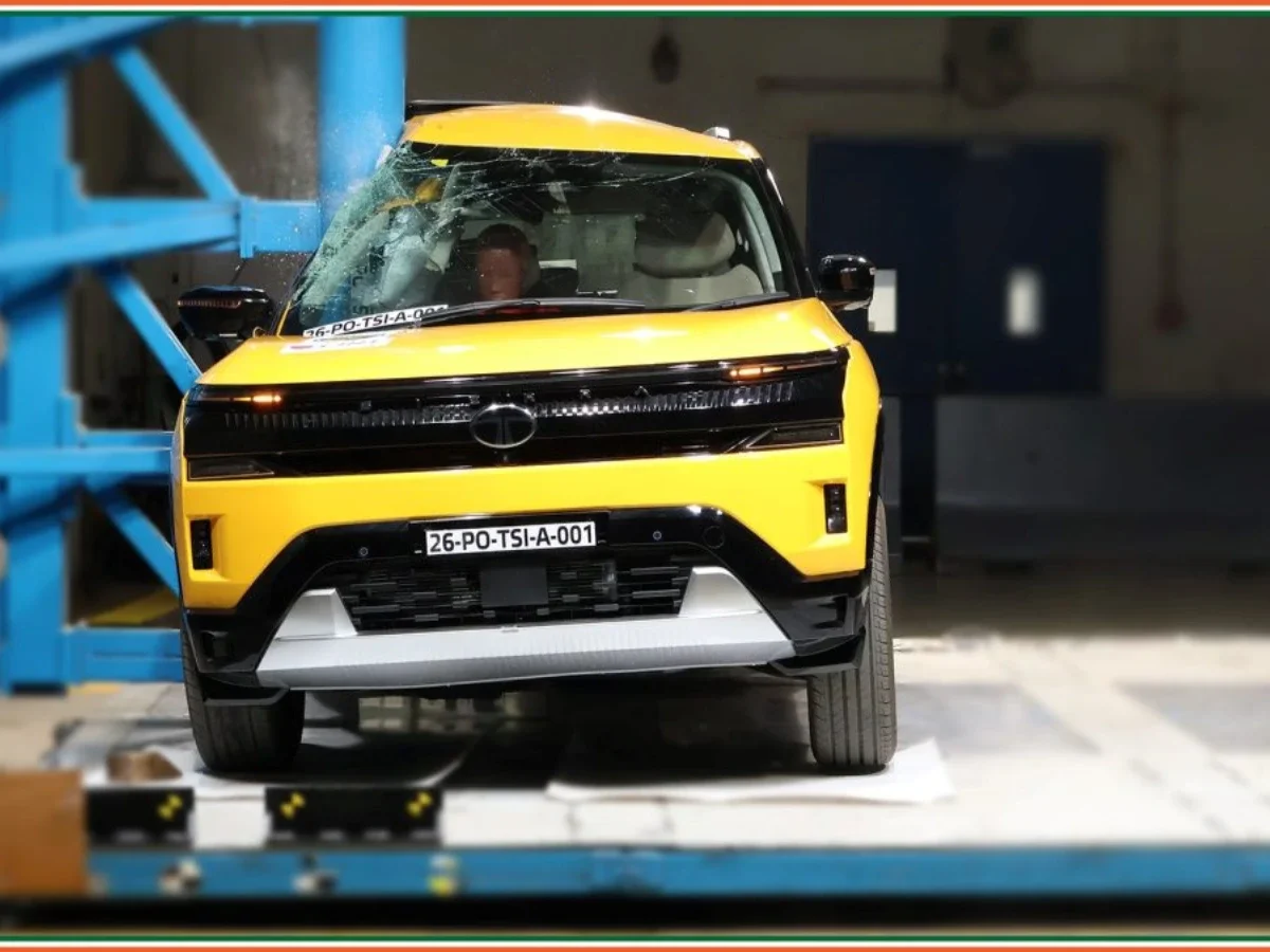 Tata Sierra crash test