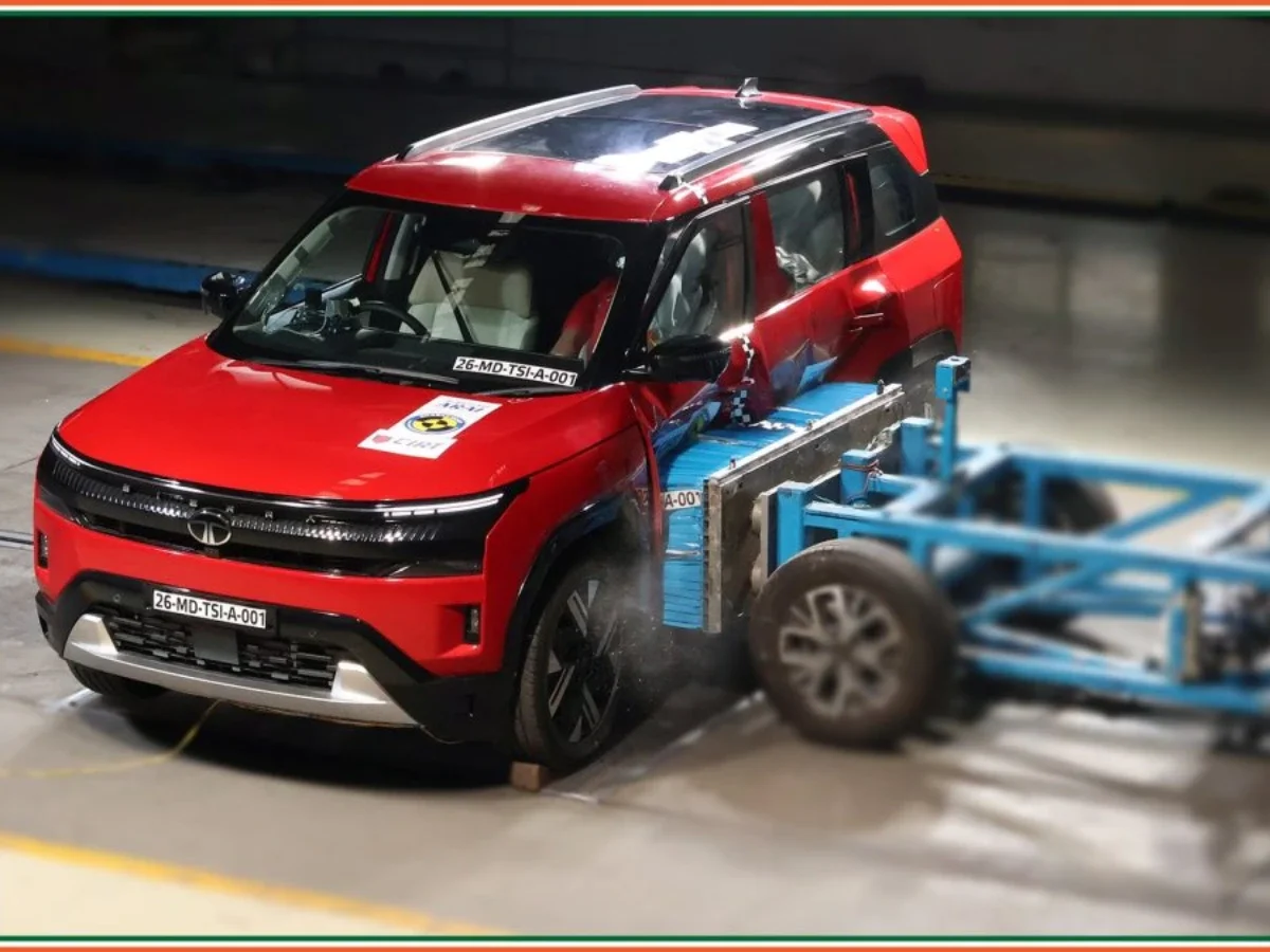 Tata Sierra crash test