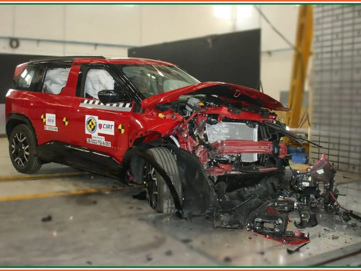 Tata Sierra crash test