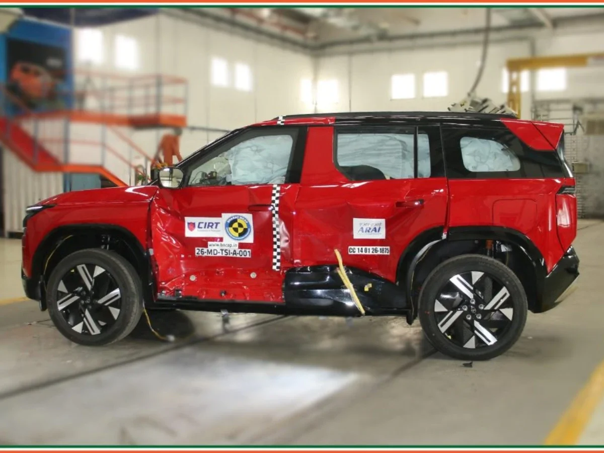 Tata Sierra crash test