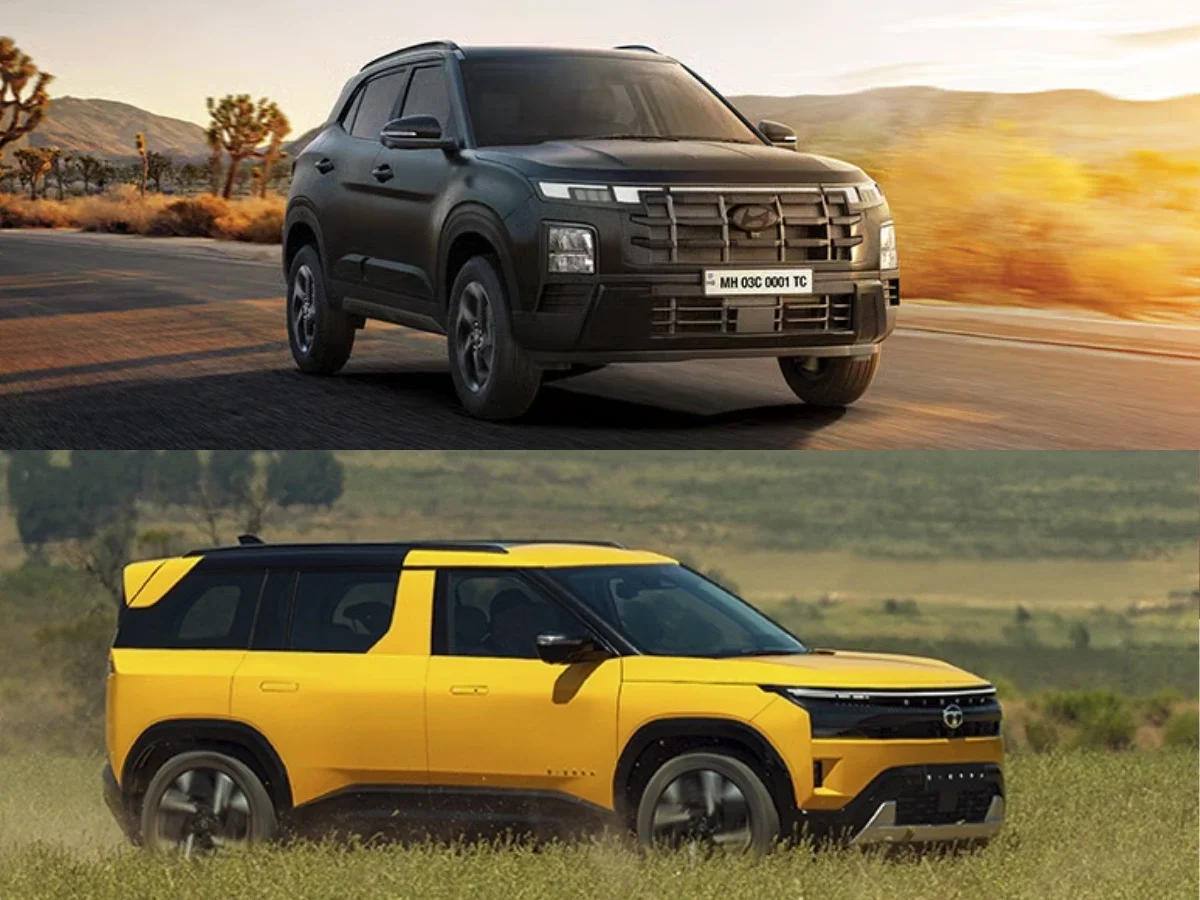 Hyundai Creta vs Tata Sierra