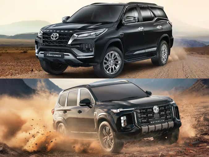 Toyota Fortuner vs MG Majestor