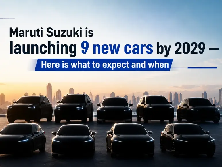 Maruti Suzuki is launching 9 new cars by 2029