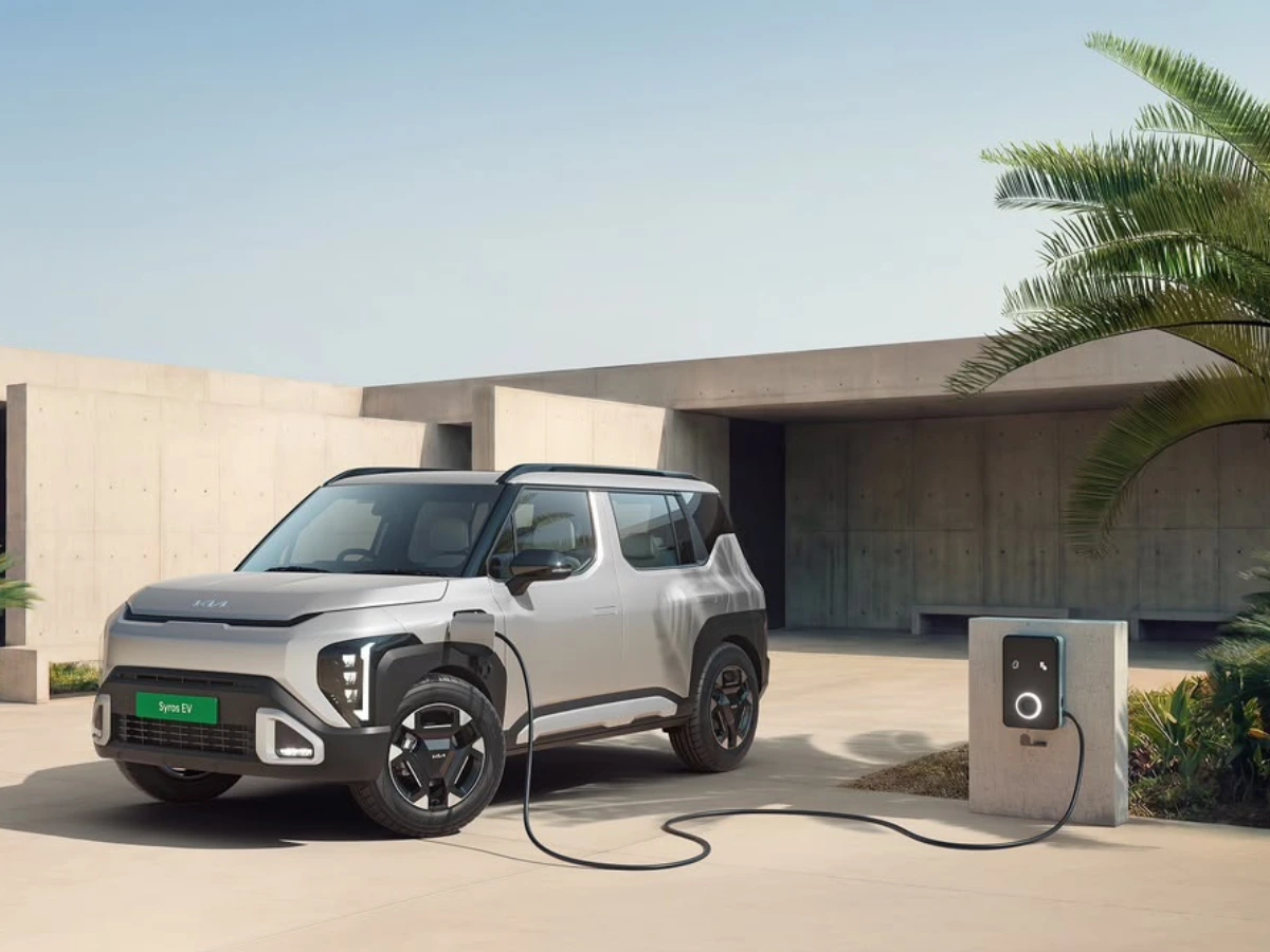 Kia Syros EV Quater Front Profile