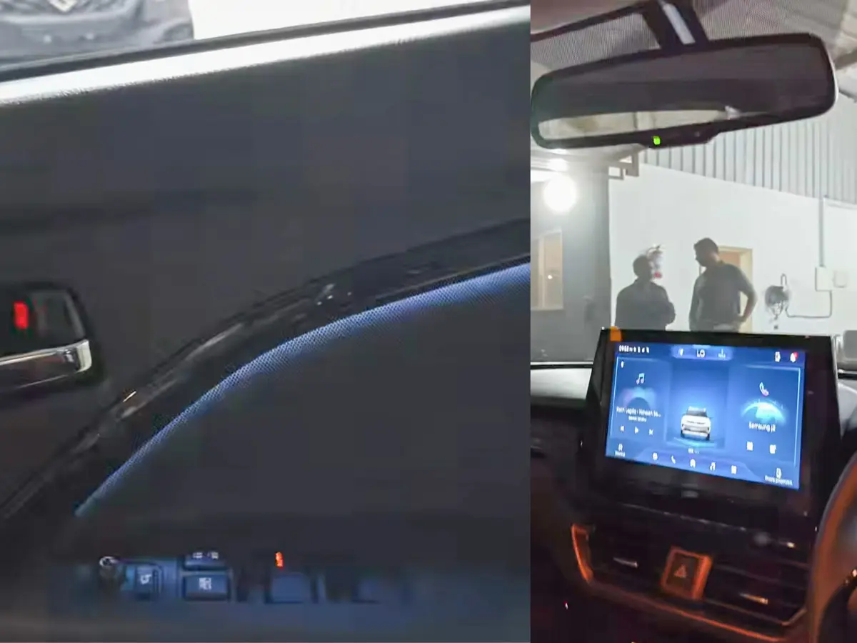 Maruti Suzuki Brezza Top Variant Interior Profile