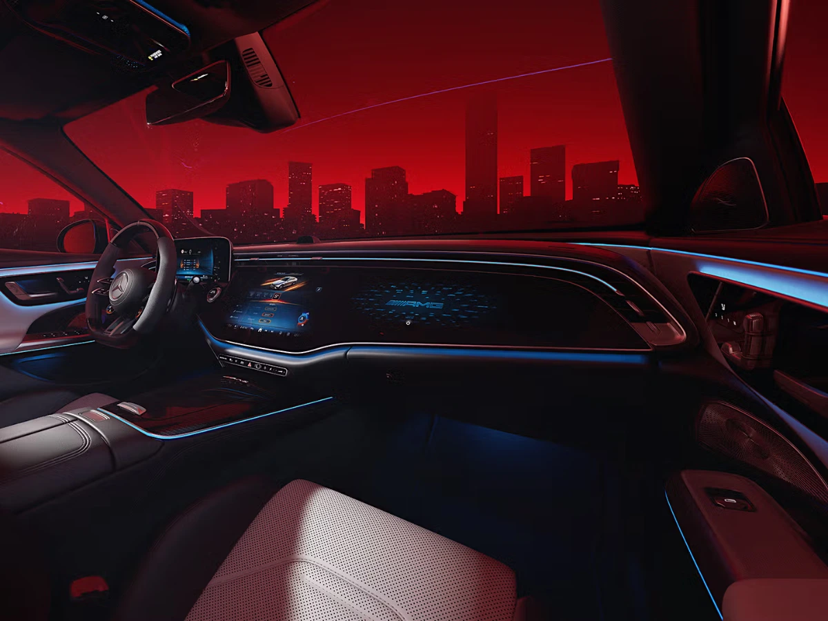Mercesdes Benz AMG E 53 PHEV Interior Profile
