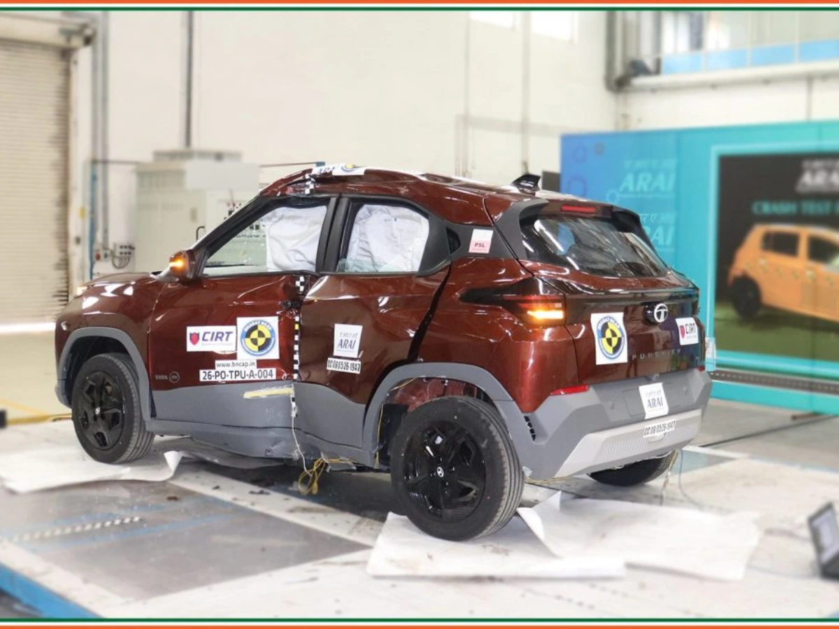 Tata Punch EV Crash Test