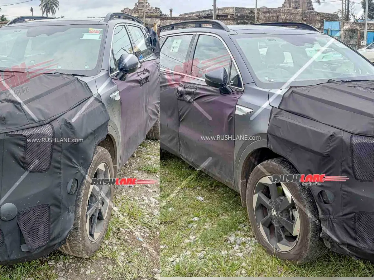 Upcoming Kia Sorento Spied