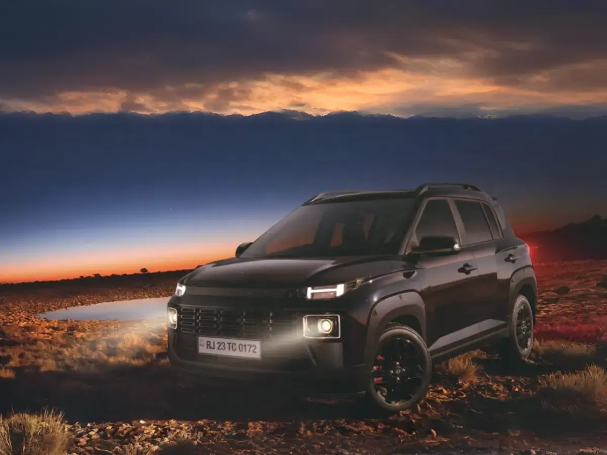 2026 Hyundai Exter Knight with exclusive black styling